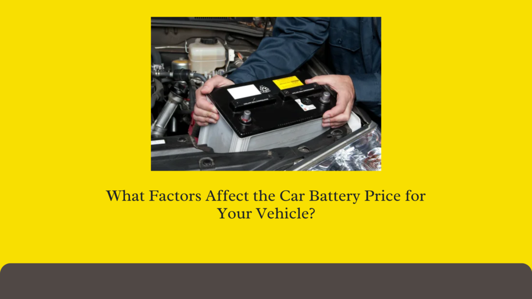 Car Battery Price