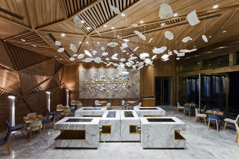 Restaurant interior design in dubai